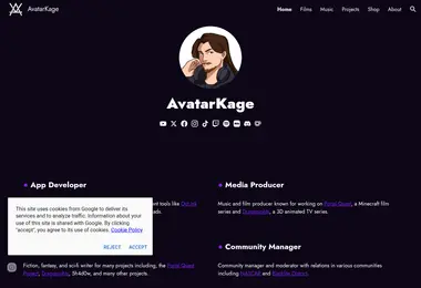 Screenshot of avatarka.ge