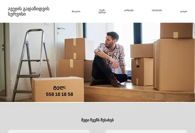 Screenshot of avejis-gadazidva-king.ge