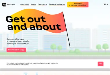 Screenshot of avtoliga.ge