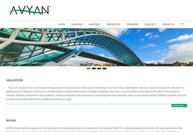 Screenshot of avyan.ge