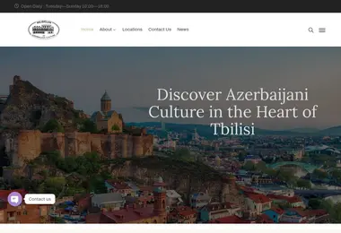 Screenshot of azeculture.ge