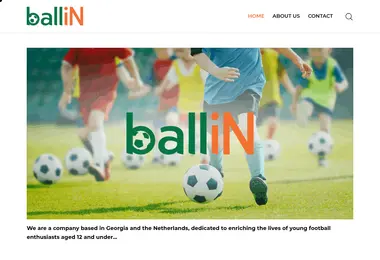 Screenshot of ballin.ge