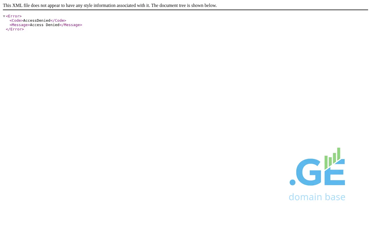 Screenshot of the site bankingassociation.ge