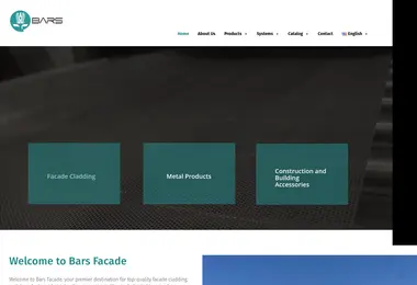 Screenshot of barsfacade.ge