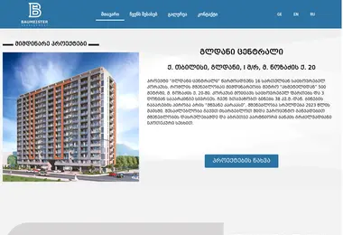 Screenshot of bau.ge