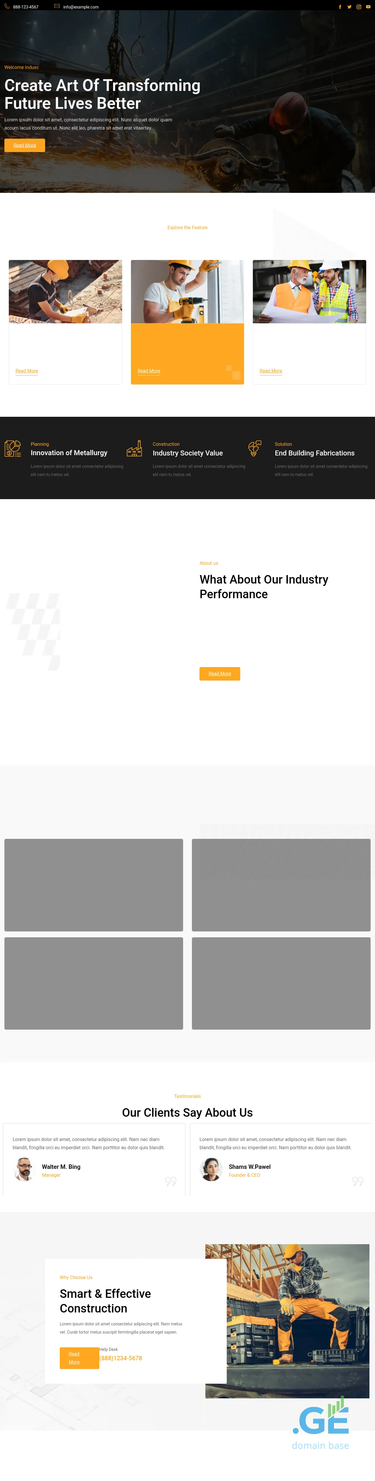 Screenshot of the site baueri.ge