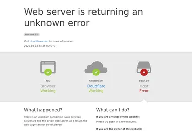 Screenshot of bawi.ge