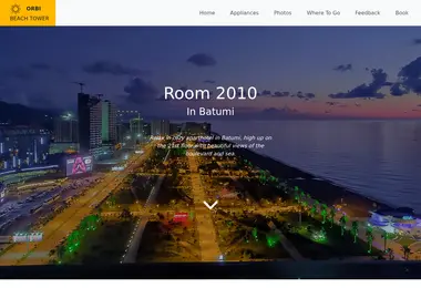 Screenshot of beachtower2010.ge