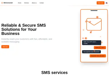 Screenshot of beconnected.ge