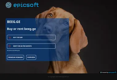 Screenshot of beeg.ge