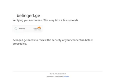 Screenshot of belinqed.ge