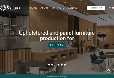 Screenshot of bellissa.ge