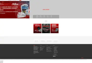 Screenshot of benefits.ge