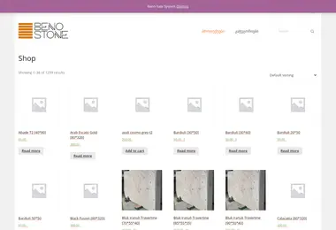 Screenshot of beno.ge