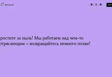 Screenshot of benzoceli.ge