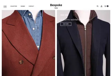 Screenshot of bespoke.ge