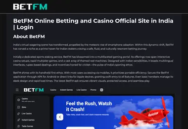 Screenshot of betfm.ge