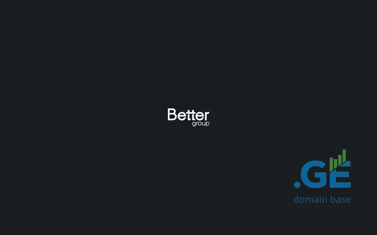 Screenshot of the site bettergroup.ge