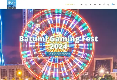 Screenshot of bgf.ge