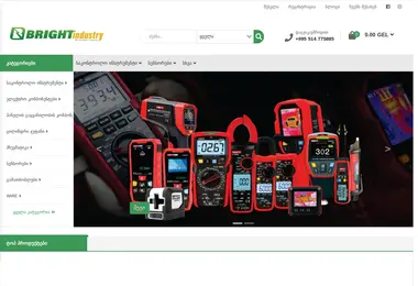 Screenshot of bi-int.ge