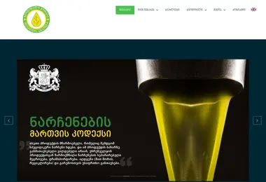 Screenshot of biodiesel.ge