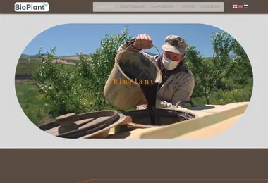 Screenshot of bioplant.ge