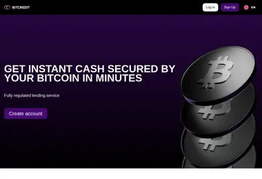 Screenshot of bitcredit.ge