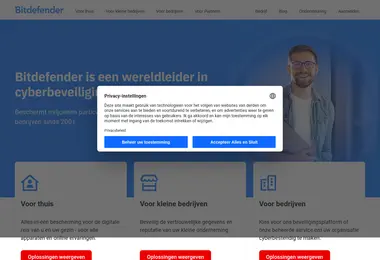 Screenshot of bitdefender.ge