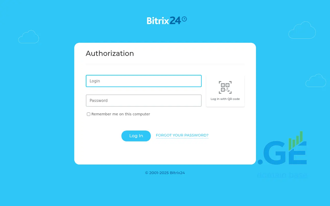 Screenshot of the site bitrixnikora.ge