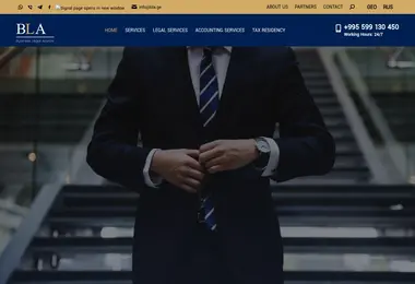 Screenshot of bla.ge