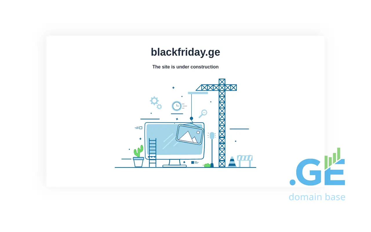 Screenshot of the site blackfriday.ge