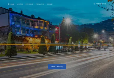 Screenshot of bluebalcony.ge