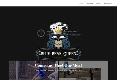 Screenshot of bluebear.ge