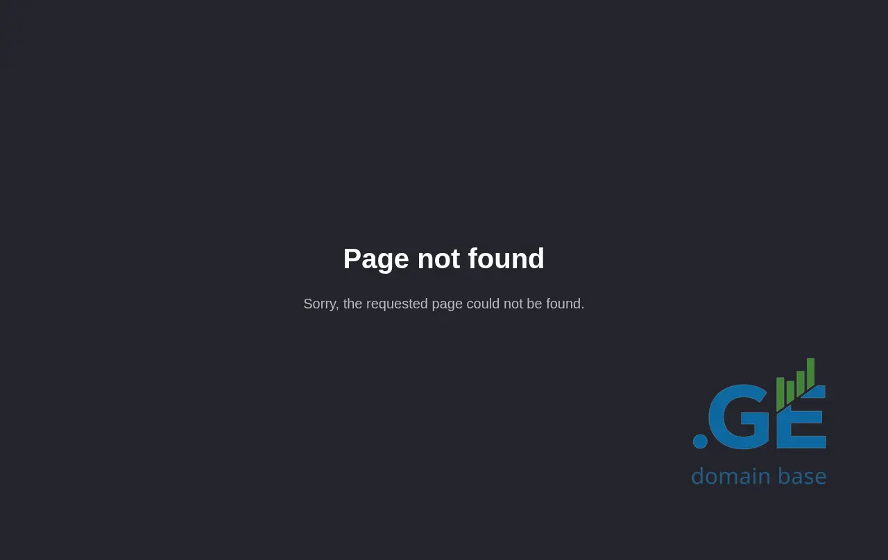Screenshot of the site bm-engineering.ge