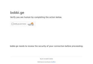 Screenshot of bobbi.ge