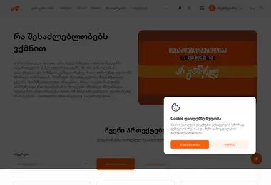 Screenshot of boe.ge