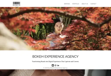 Screenshot of bokeh.ge