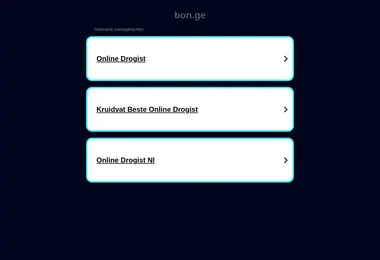 Screenshot of bon.ge