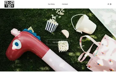 Screenshot of bontonstore.ge