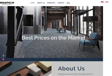 Screenshot of bostik.ge