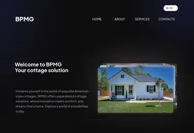 Screenshot of bpmghome.ge
