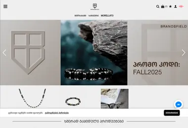 Screenshot of brandsfield.ge
