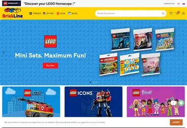 Screenshot of brickline.ge