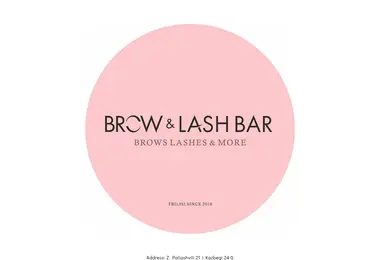 Screenshot of browandlashbar.ge