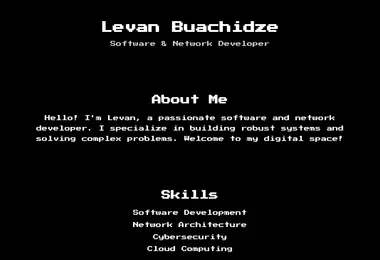 Screenshot of buachidze.ge