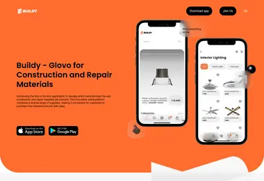 Screenshot of buildy.ge