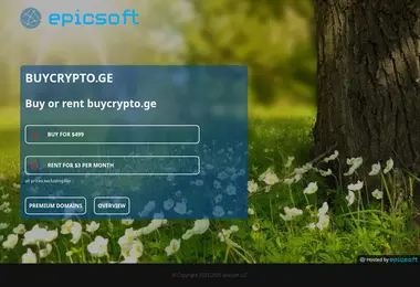 Screenshot of buycrypto.ge