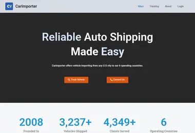 Screenshot of carimporter.ge