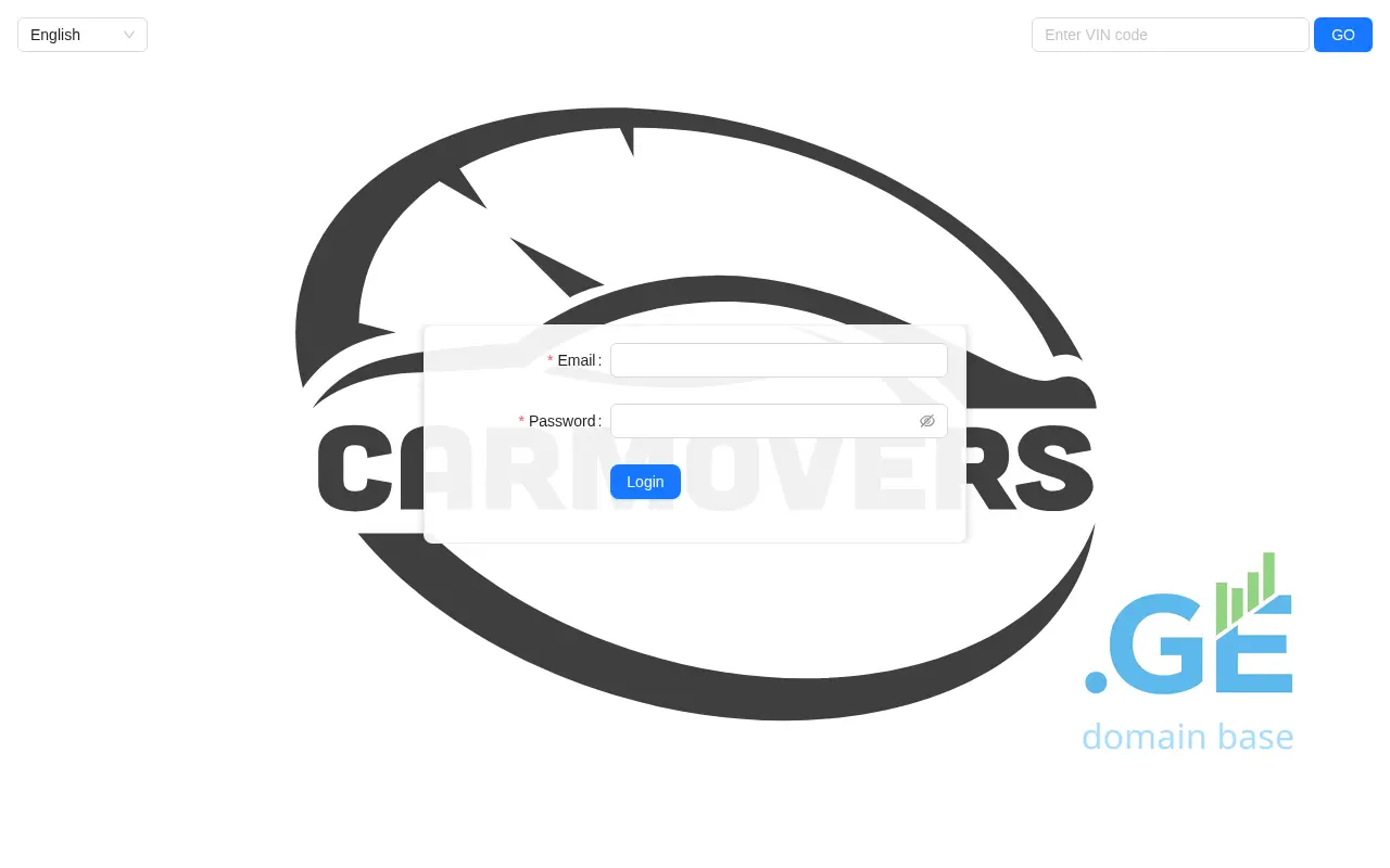 Screenshot of the site carm.ge