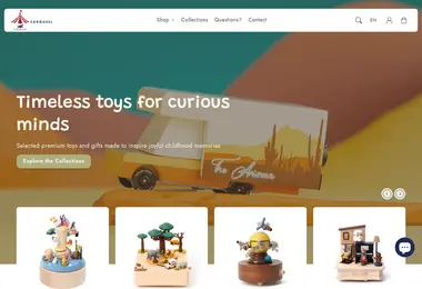 Screenshot of carouselkids.ge